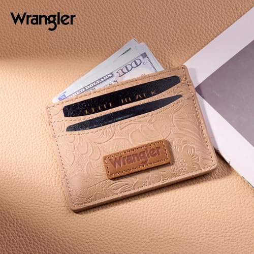 Image of Montana West X Wrangler Womens Wallet Small Credit Card Holder Minimalist Rfid Card Wallet for Ladies Female