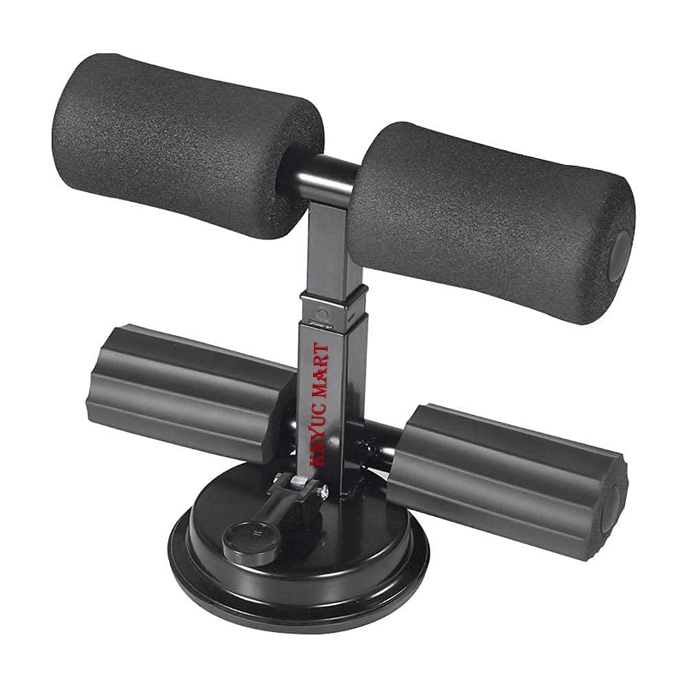 KNYUC MART Mini Multi-Function Home Exercise Equipment, Portable sit-up aid, Mini Bag Type Supine aid,Sports Equipment,Comfortable Padded for Abs Home Gym Exercise (mini sit up assistant)