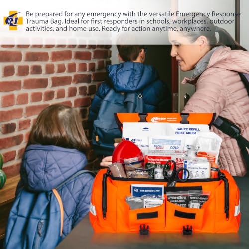 MFASCO First Aid Bag Large Portable Trauma Kit Travel Emergency Supplies - Image 4