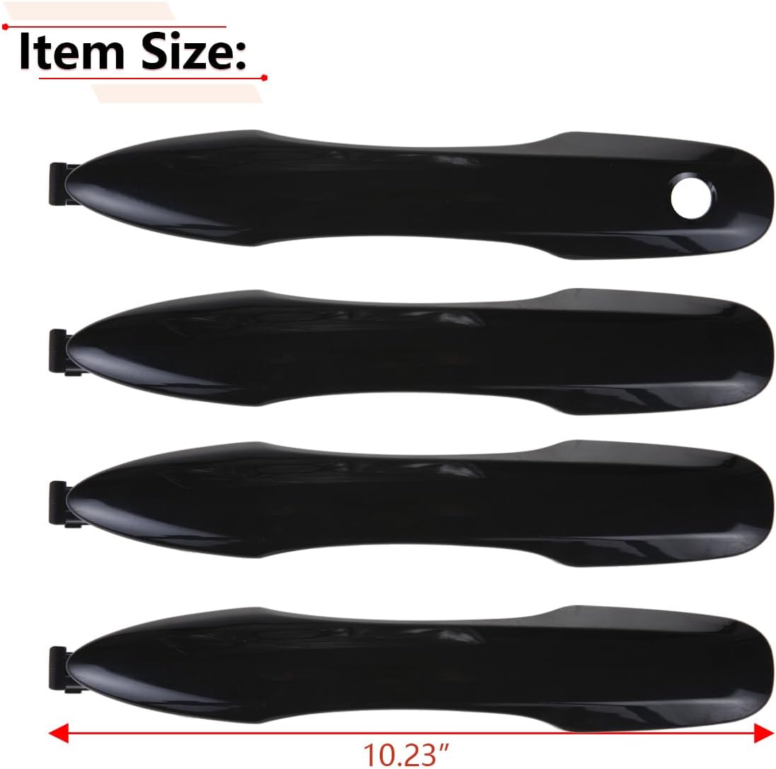 RLB-HILON 1Set Exterior Door Handle Compatible with Toyota Camry 2018-2023, for Corolla 2019-2023, for Avalon 2020 2021 2022 Year