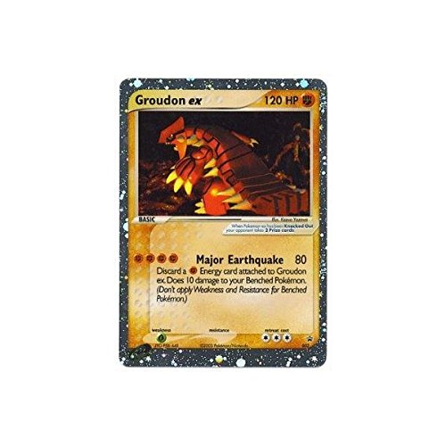 Pokemon American Groudon EX 002 PROMO [Toy]