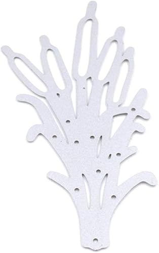 Miniatura 4 de Troqueles de metal para corona de hojas de acebo, hojas de arco, círculo redondo de Navidad, troqueles de corte DIY Scrapbooking Artist para 1 Pcs