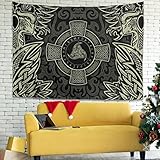 【Decoración de habitación versátil】Ideal para colgar en la pared, decoración de dormitorio, decoración de dormitorio, manta de picnic, cortina de cama, funda de sofá u otras ideas de habitación.
