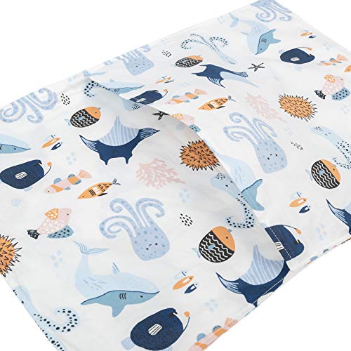Image of ALVABABY Toddler Pillowcases Cotton Fit 13 inchx 18 inch or 12 inchx16 inch Kids Pillow