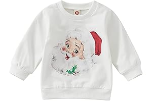 Toddler Santa and Reindeer Christmas Sweater