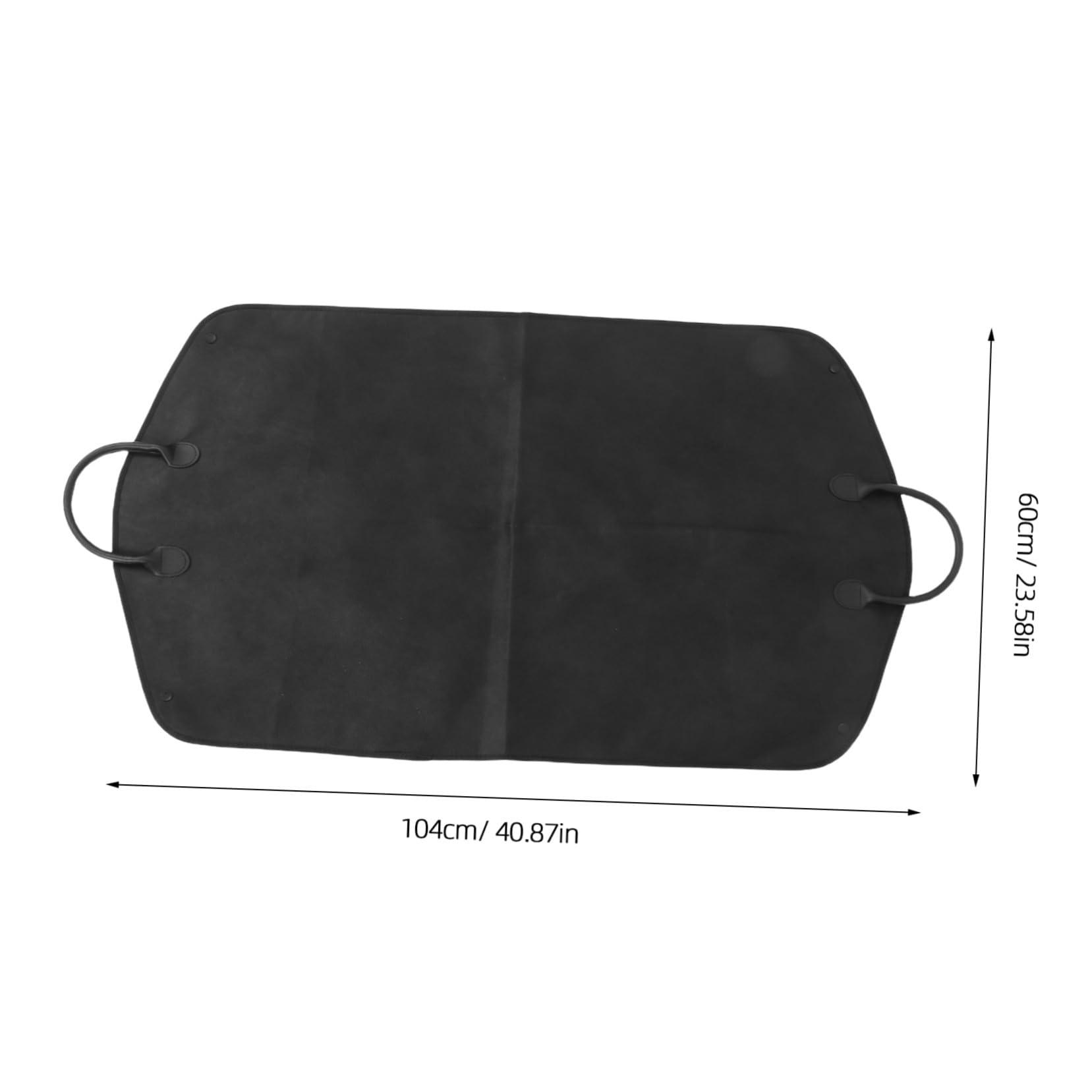 Bolsa para Guardar Trajes Negra de Tela No Tejida 2 Piezas