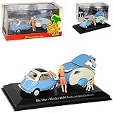 isetta occasion Das Modell befindet sich in einer stilvollen passenden originalen Verpackung, mit abnehmbarem Sockel und Vitrine.
