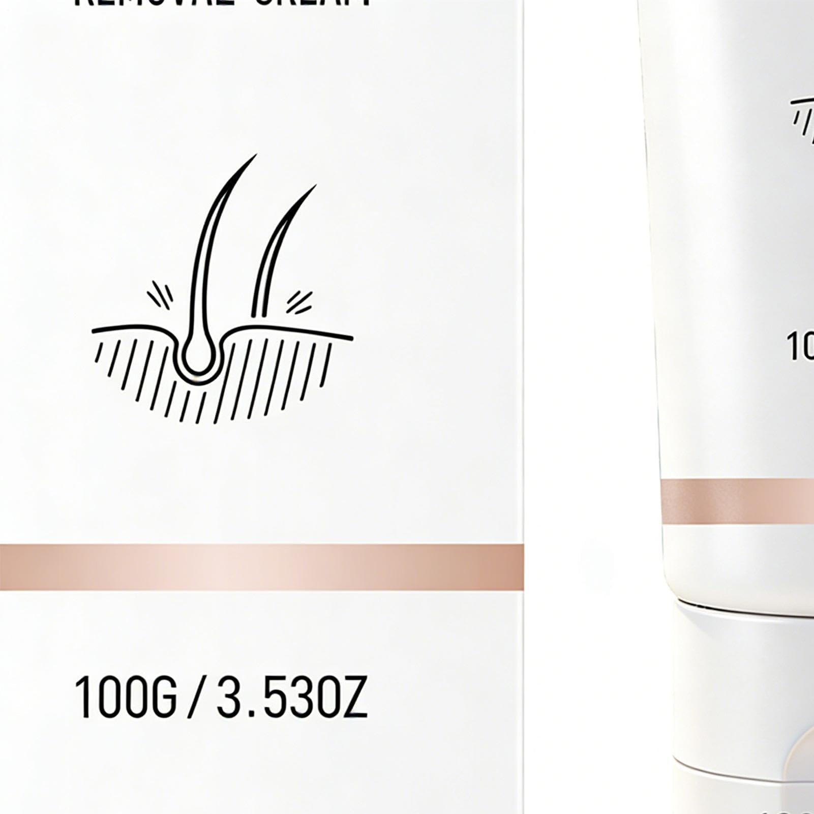 Hair Removal Cream - Gentle Nourishing Depilatory, Hydrating Skin Smoothing Lotion with Natural Soothing Extracts, Quick Action Formula, Ideal for Sensitive Skin Daily Care