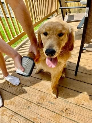 Duke-N-Boots Esfregador de patas, o melhor limpador de patas de cachorro e lavador de pés de cachorr