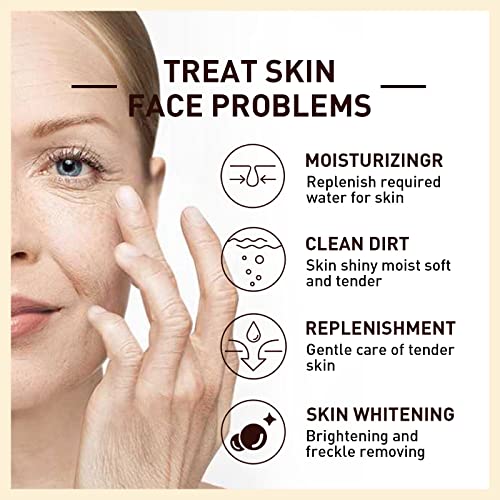 Generic Rice Serum for Face - Korean Skincare Fermented Rice Water Essence for Glass Skin & Pore Minimizer, Hydrating Brightening Serum for Dark Spots, Fine Lines & Uneven Skin Tone, 30ml/1fl.oz