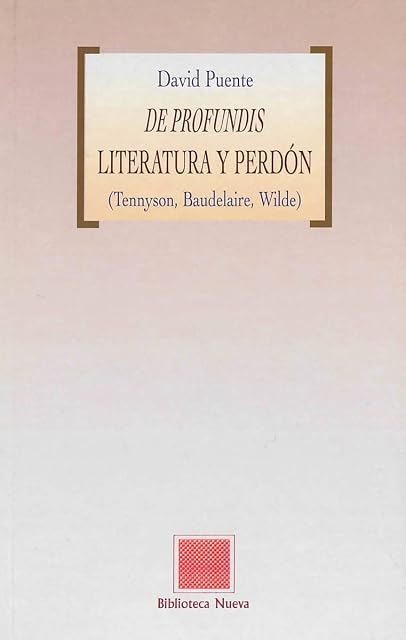Portada de De profundis literatura y perdón