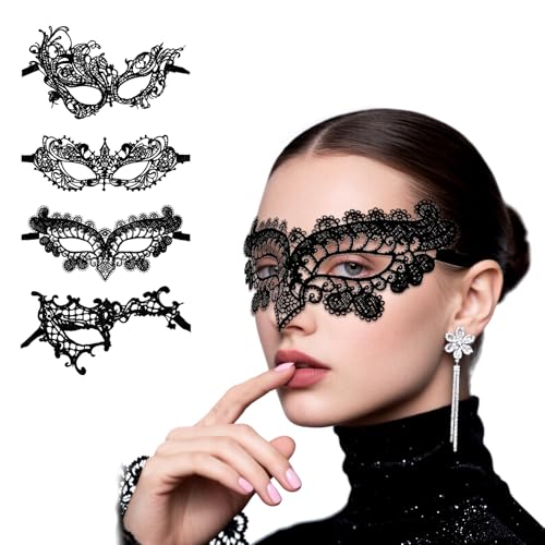 decorative masks black