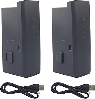 sea jump 2PCS 11.1V 3500mAh 3S Lipo Battery with USB Charging Cable Suitable for HS600 TF35 pro V11 Brushless Four Axis Aircraft Aerial Photography Remote Control Drone Battery