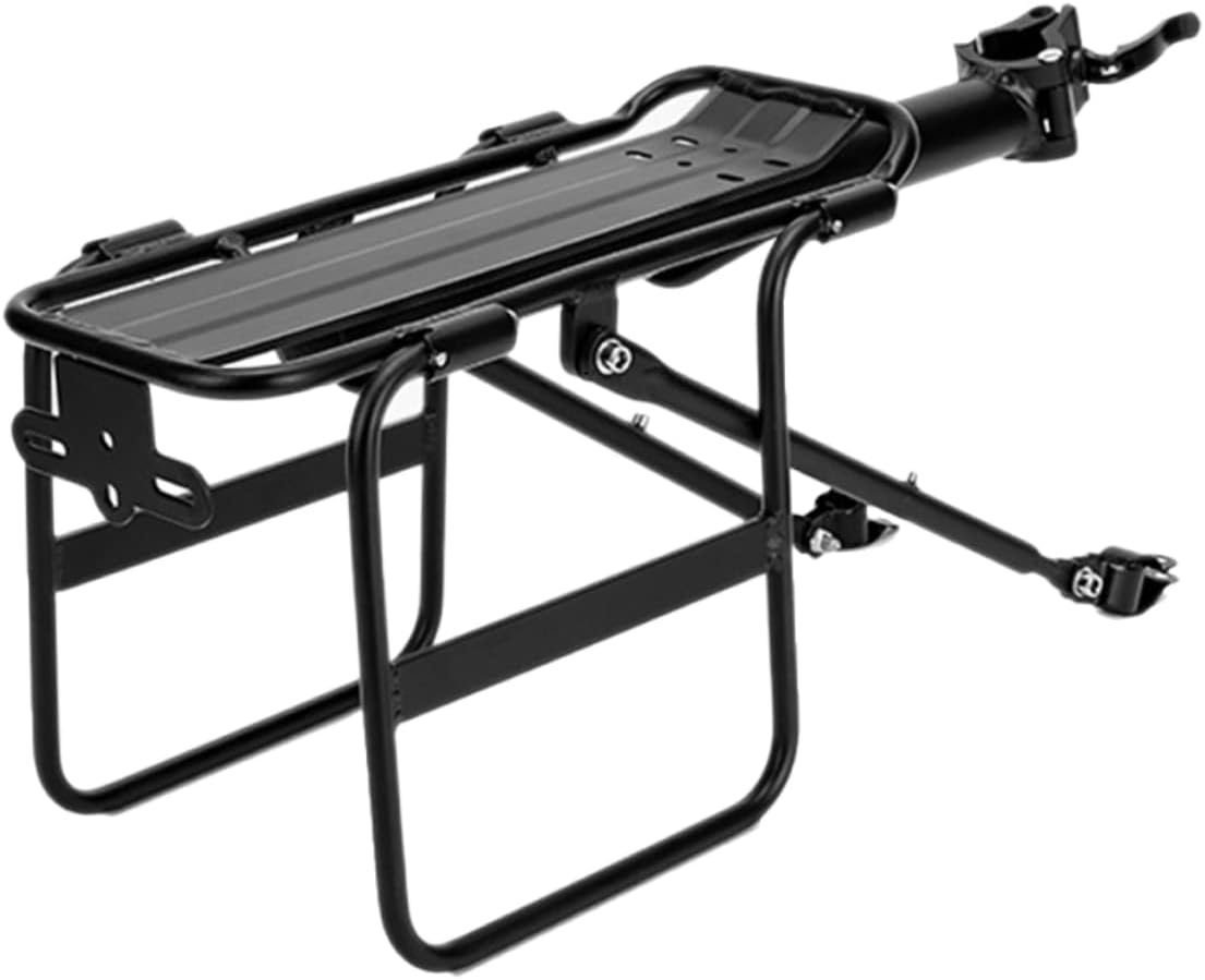 BESPORTBLE 1pc Mountain Bike Rear Cargo Rack Bicycle Carrier Stable and Easy to Install for Road Folding and Disc Brake Bikes