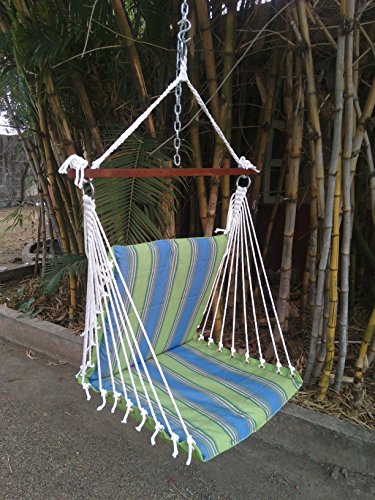 Image of Hangit Fabric Polyester Swing (Parrot Stripes, 61 Centimeters)