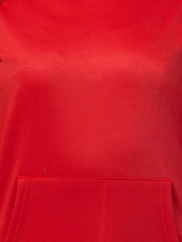 Image of Women's Fleece Plain Hoodie