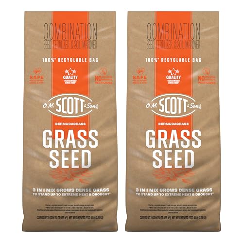 Image of O.M. Scott & Sons Bermudagrass Grass Seed, 5 lbs. (2-Pack)