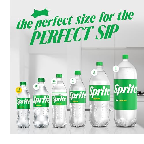Image of Sprite Lemon-Lime Caffeine Free Soda Soft Drink Bottles, 16.9 fl oz, 6 Pack
