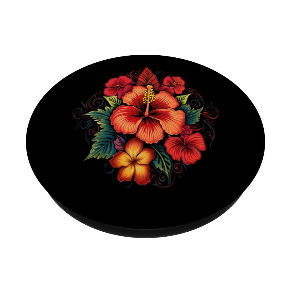 Amazon.com: Hibiscus Tropical Flower Seasons Mandala Hawaii