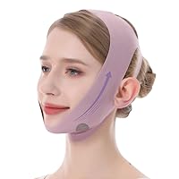 Vista 8 de V Line Lifting Mask, Chin Strap for Sleeping, Reusable Double Chin Reducer, Jaw Exerciser, Face Slimming, Sagging Prevention, Medium