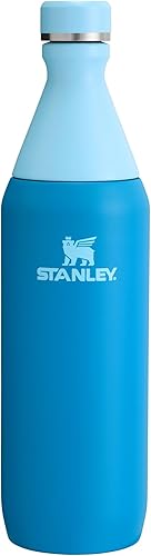 Stanley All Day Botella Delgada de 20 oz  Tapa Giratoria con Sello a Prueba de Fugas  Diseño Delgado para Viajes y Gimnasio  Acero Inoxidable