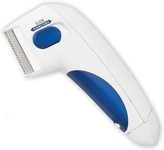 FEELIT Electric Pet Flea and Tick Comb for Dogs & Cats Lice Cleaner