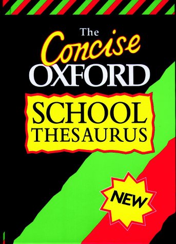 Télécharger CONCISE OXFORD SCHOOL THESAURUS PDF Ebook En Ligne