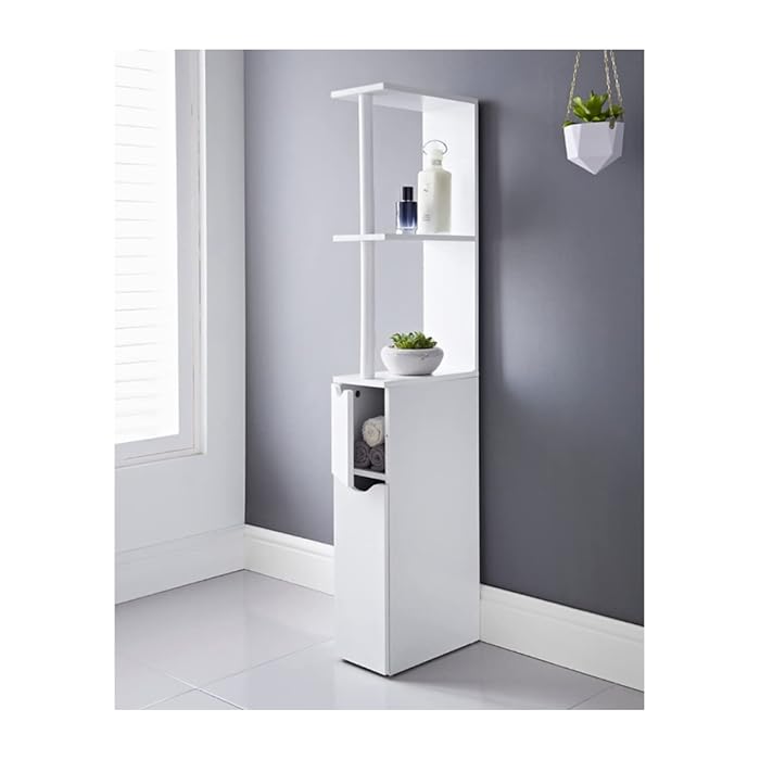 Buy Saxony® Bathroom Storage with 2 Shelves and 2 Doors Tallboy