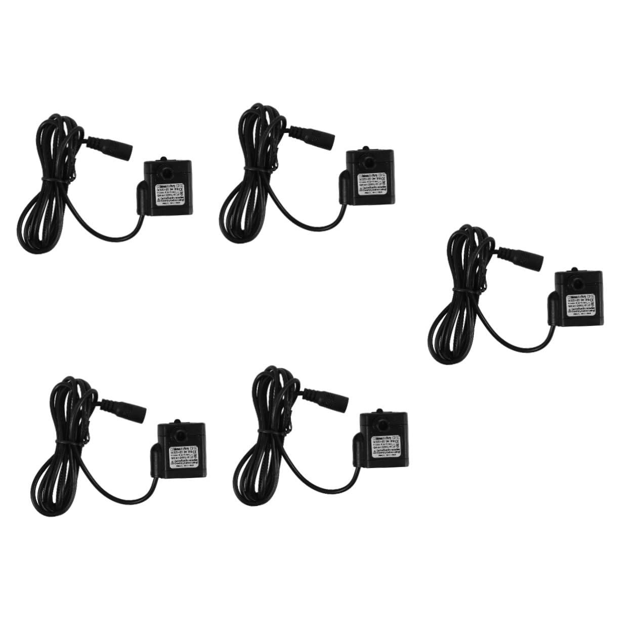 BESPORTBLE 5stücke Tauchpumpenset Für Aquarien Ultra Leise Einstellbare Wasserpumpe Für Fischbehälter Teiche Und Hydroponik Geeignet Für Innen Und Außenbereich Kompakt Und Tragbar