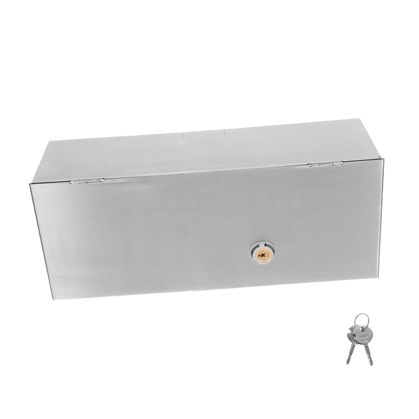 Scatola Protettiva Antifurto in Acciaio Inossidabile per Prese Elettriche da Parete Tipo Copertura e Resistente per Prese Muro Esterno con Design Interruttore
