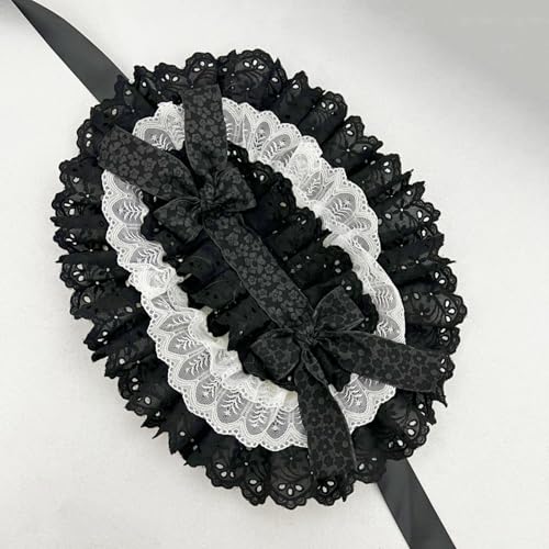 Bonnet en dentelle florale anti-glisse : la solution coiffure pour conventions