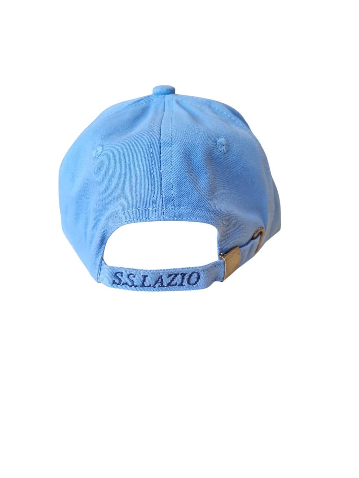 Generico Berretto da Bambino Compatibile con Lazio Celeste