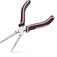 Vista 15 de Mini alicates de corte diagonal de 4 pulgadas, cortadores de alambre floral para flores artificiales, alicates laterales para fabricación de joyas