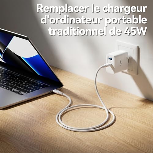 Prise USB C pour Samsung et iPhone idéale pour le télétravail