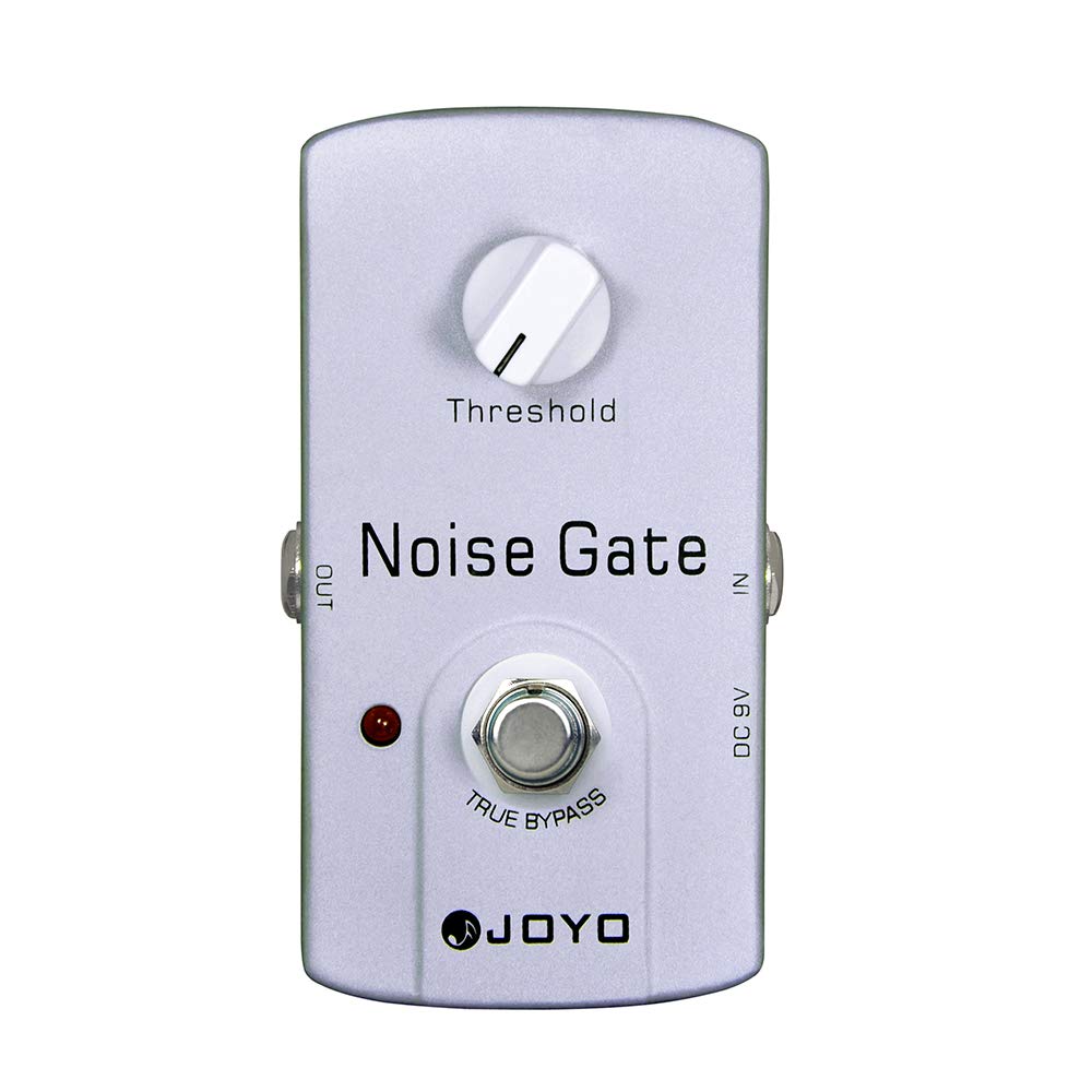 JOYO La pédale d'effet Noise Gate réduit le bruit supplémentaire du signal pour pédales de guitare électrique – True Bypass (JF-31)