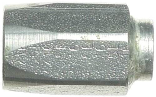 Image of Gates 4C5E-4RFJSX45 Field Attachable for C5E Hose, Dual Seat Female JIC 37 /SAE 45 Flare Swivel, 45 Bent Tube, Steel, 3 /16 inch ID
