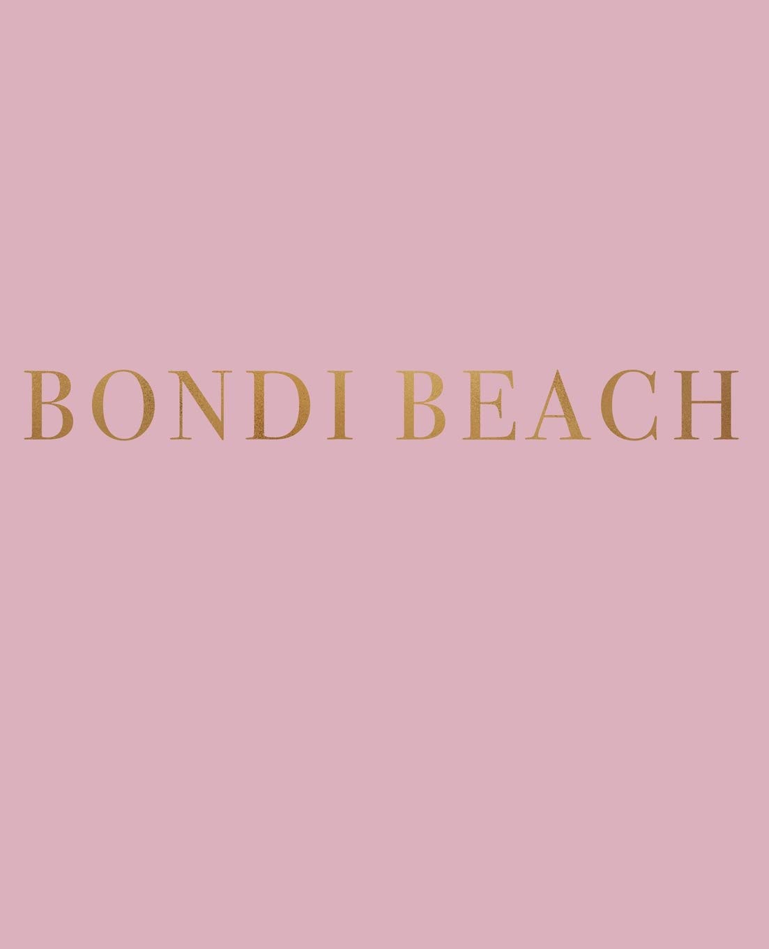 Buy Bondi Beach A decorative book for coffee tables, bookshelves and interior design styling