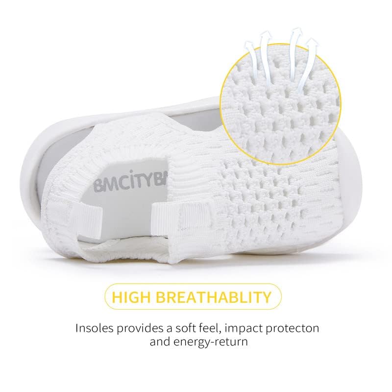 Image of BMCiTYBM Baby Boy Girl Closed Toe Summer Toddler Sandals Lightweight Shoes Infant Non-Slip First Walking Sneakers 6 9 12 18 24 Months 2-3 Years