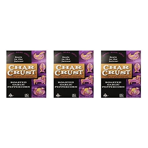 Char Crust Dry Rubs Roasted Garlic Peppercorn 4.0 OZ (Pack of 3) Cover
