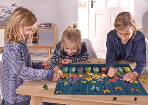 Wildflower Puzzles for Adults 1000 Pieces, Colorful Flower Garden Jigsaw Puzzles, Nature Butterfly Floral Vase Puzzle miniatura 7
