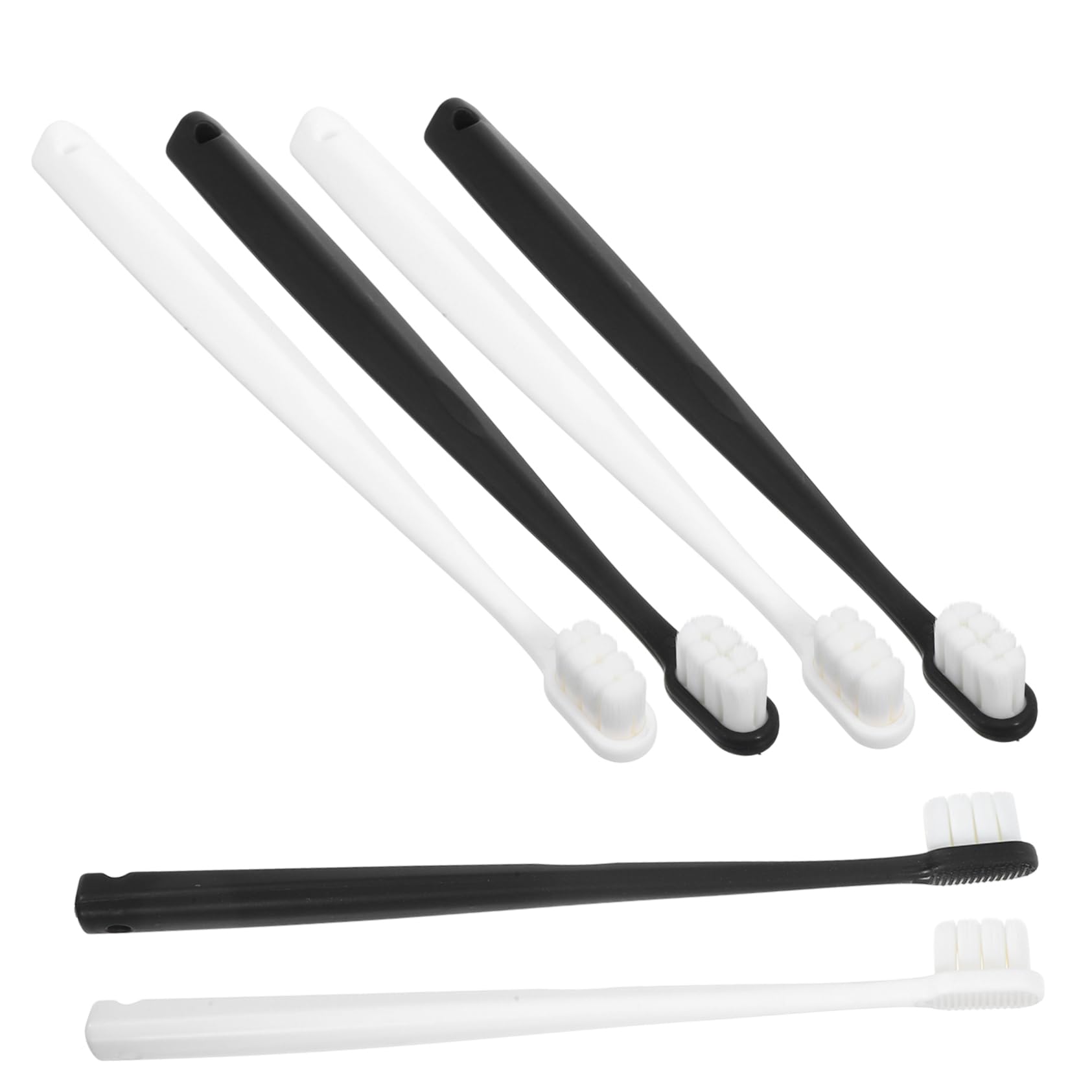 VALICLUD 18 Pollici spazzolino da denti Spazzolino ultra morbido ergonomico per gengive sensibili extra morbido super morbido fibra