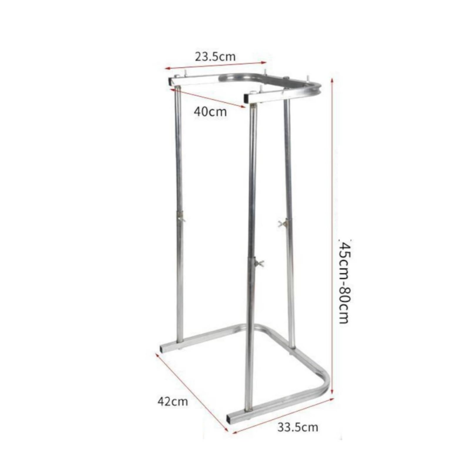 Stabil Sackhalter mit Metallrahmen | Freihändiges Befüllen, Sackabfüllständer, für Lager