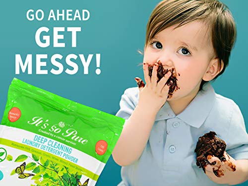 It’s So Pure Eco Friendly Washing Detergent – Skin Friendly Scented Laundry Soda To Remove Stubborn Stains – Best Fragrance He Washing Powder (Romantic Breeze, 100 Loads) #TOP6