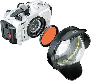 Olympus TG-6 防水ケースセット Amazon | オリンパスTG-6用防水ハウジングケース、深さ60メートルの