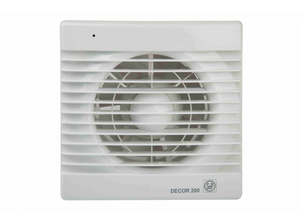 S&P decor-200 – Bano/Toilet Extractor Decor-200 C 2500rpm 20 W