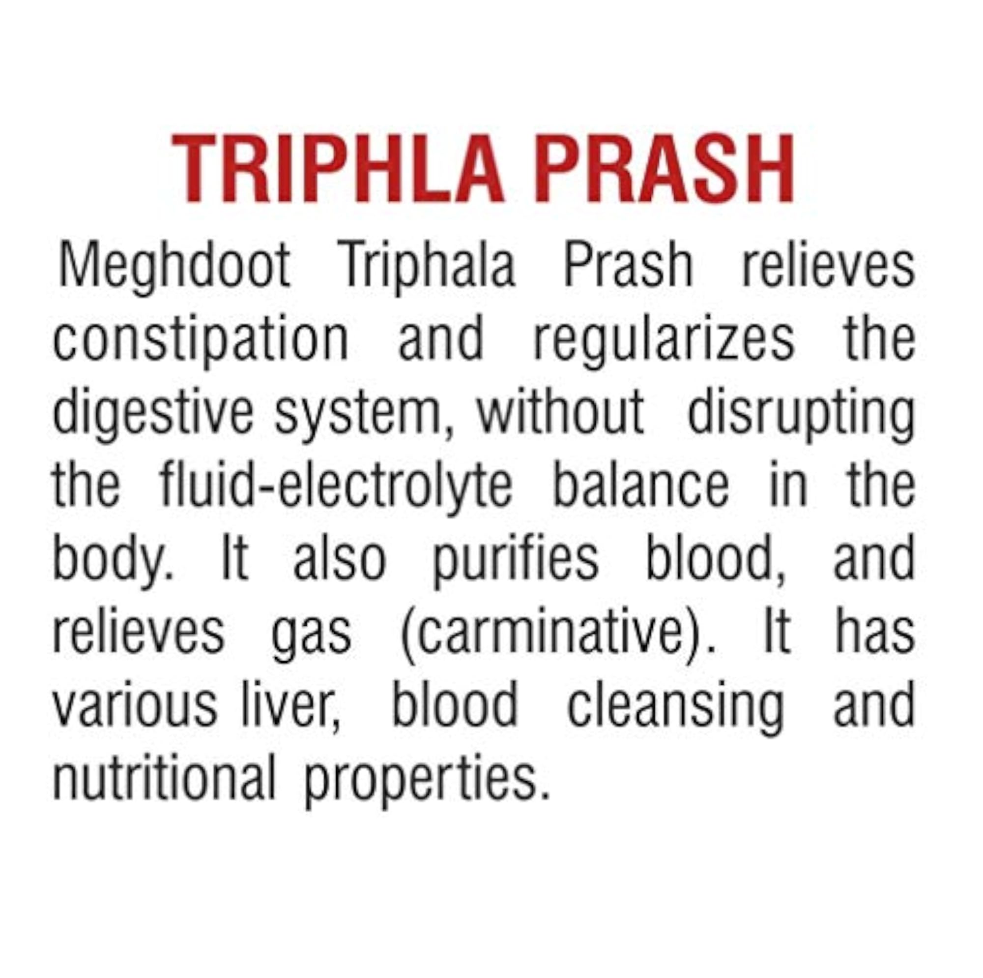 Meghdoot Triphala Prash Immunity Booster, 500g
