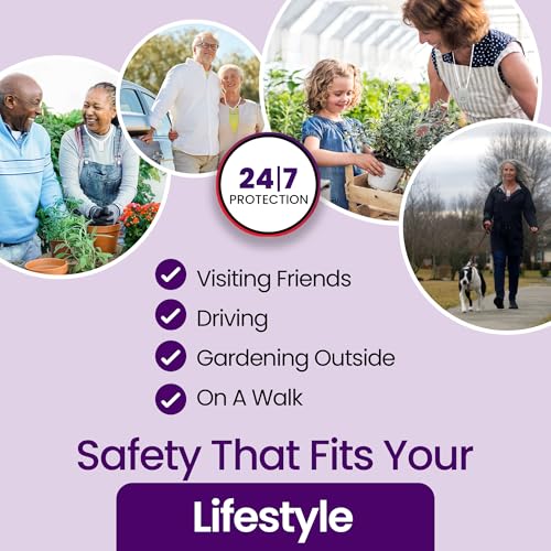 Medical Guardian MGMini | Medical Alert Device for Seniors | Water-Resistant, Emergency Call Button, 24/7 Monitoring, Step Counter, GPS Tracking | Monthly Subscription Required | Pearl - Image 5