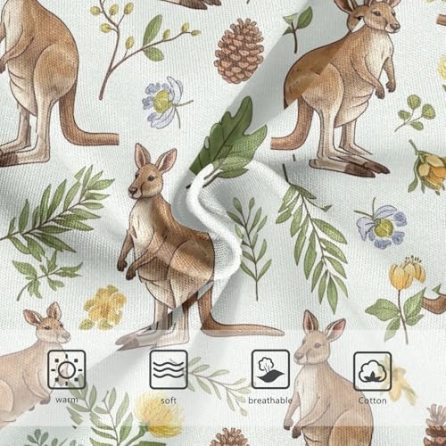 Girls Underwear Toddler 2t Cotton Cute Panties Girl Durable Briefs Kids Undies Cute Kangaroos Animal3