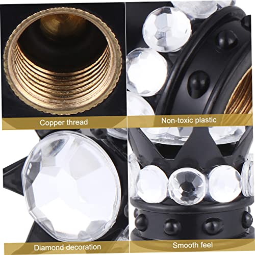 GALPADA 4 Peças Tampas De Válvula De Pneu De Cristal Tampa De Válvula De Pneu De Automóvel Tampa De