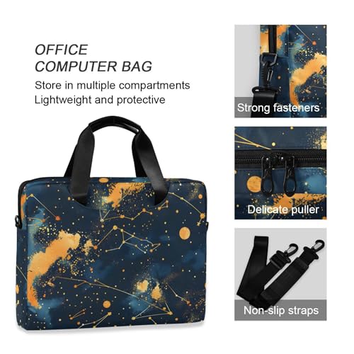 Maletín para portátil ALAZA Constellation Starry Sky 13-15.6 pulg miniatura 5